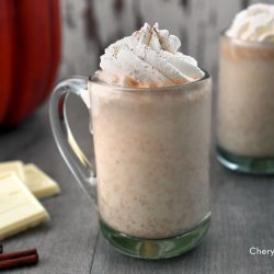 Pumpkin Spice Hot White Chocolate