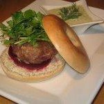 Spiced Lamb Burger With Tzatziki