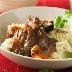 Pot Roast With Chipotle-Fruit Sauce