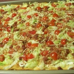 Cold BLT Pizza