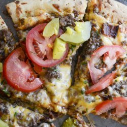 Cheeseburger Pizza