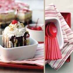 Banana Split Ice Cream Cake