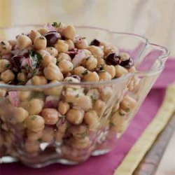 Chickpea Salad With Herbs