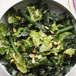 Bean Salad With Salad Greens & Dressing