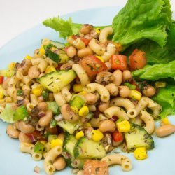 Black-Eyed Peas and Pasta