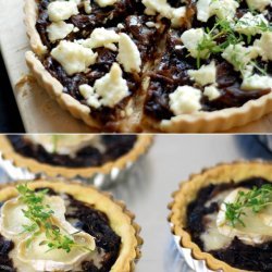 Three-Onion Goat Cheese Tart