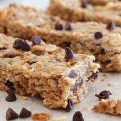 Chocolate, Nut and Seed Granola Bars