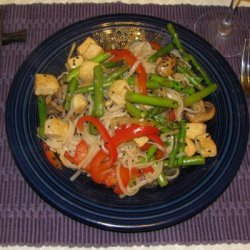 Cynbill's Asparagus Ginger Tofu Stir-Fry