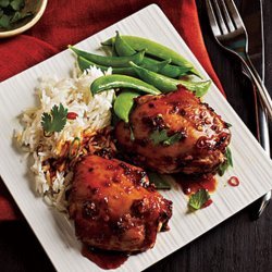 Asian Glazed Chicken Thighs