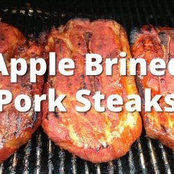 Pork Steaks With Apple