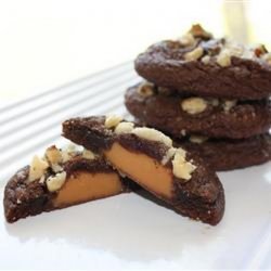 Caramel-Filled Chocolate Cookies