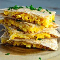 Mac and Cheese Quesadillas