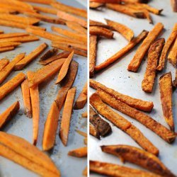 baked sweet potato fries