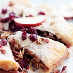 Cranberry-Apple Strudel