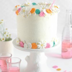 White Cake With Frosting