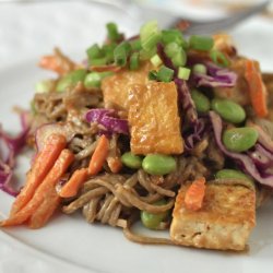 Tofu and Peanut Noodles