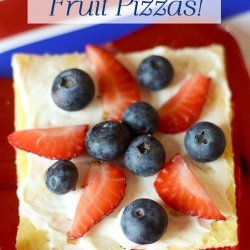 Patriotic Fruit Pizza