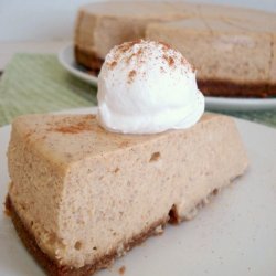 Pumpkin Gingersnap Cheesecake