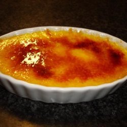 Saffron Cardamom Creme Brulée