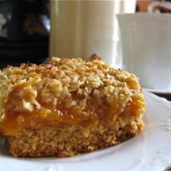 Gluten Free Rustic Apricot Slice