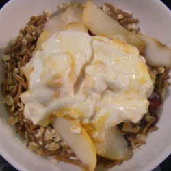 Muesli With Pear & Yogurt (21 Day Wonder Diet: Day 12)