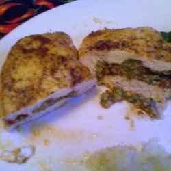 Spicy Stuffed Chicken Breasts