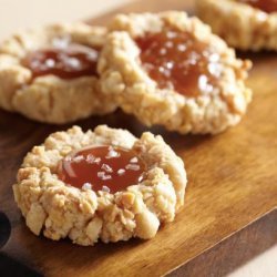 Salted Caramel Thumbprint Cookies