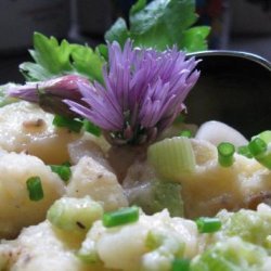 Potato Salad With Celery and Scallions