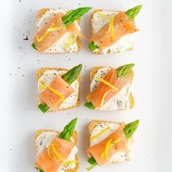 Smoked Salmon Canapés