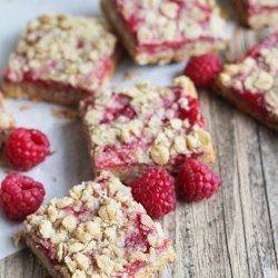 Raspberry Crumb Bars