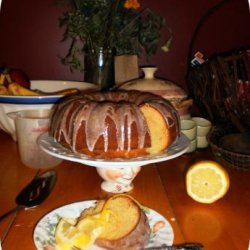 Old Fashioned Lemon Pound Cake