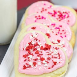 Heart Shaped Cinnamon Rolls