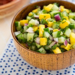 Cucumber Mango Salsa