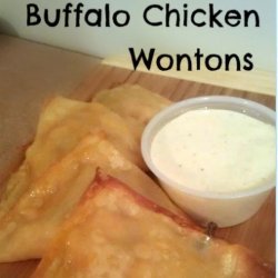 Buffalo Chicken Wontons