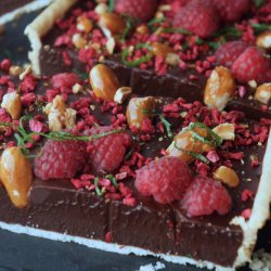 Chocolate Raspberry Tarts