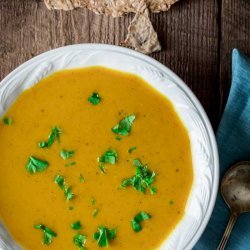 Curried Butternut Squash Soup