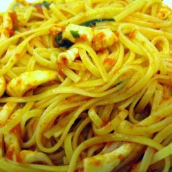 Calamari and Tomato Pasta