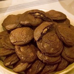 Peanut Butter Surprise Chocolate Cookies