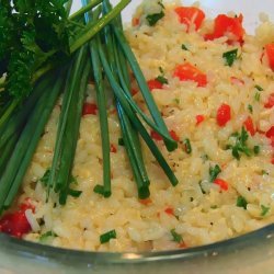 Roasted Red Pepper Risotto