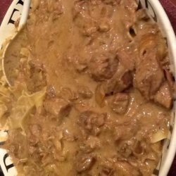 Paula Deen's Slow Cooker Beef Stroganoff