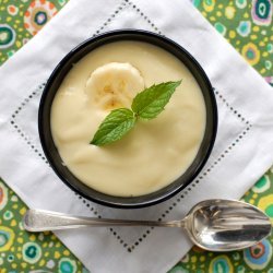 Banana  custard 