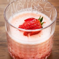 Strawberry Marshmallow Mousse