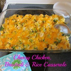 Cheesy Rice and Broccoli Casserole