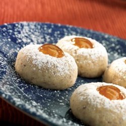 Jam Filled Pecan Snowballs