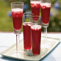 Champagne Pomegranate Cocktail