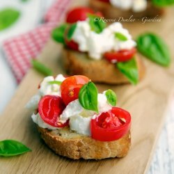 Tomato and Basil Crostini