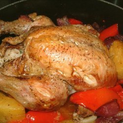 Pot-Roasted Chicken With Sweet and Sour Sauce