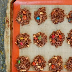 No Bake Trail Mix Cookies