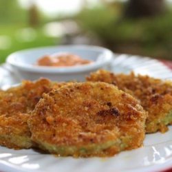 Cheesy Zucchini Crisps