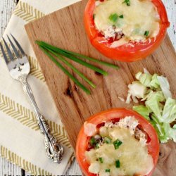 Seafood Stuffed Tomatoes